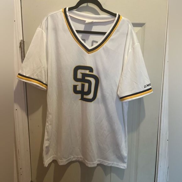 San Diego Padres Tyson Ross #38 Promo Jersey Short Sleeve V-Neck - Picture 1 of 8